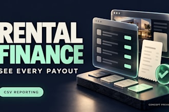 build an airbnb payout and rental reporting dashboard