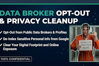 remove your personal information and clean your online presence