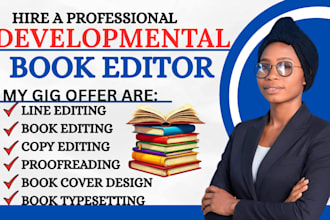do developmental book editing and manuscript critique