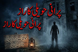 write  moral horror and emotional urdu story for youtube