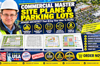 design commercial site plans and property plot layout drawings ny