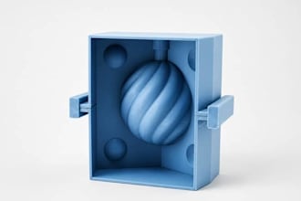design 3d printable molds for silicone casting stl step