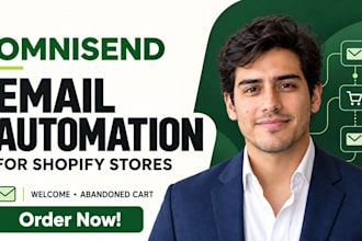 setup omnisend  email marketing automation  for your omnisend shopify store