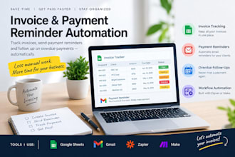 automate invoice tracking, payment reminders and overdue follow ups