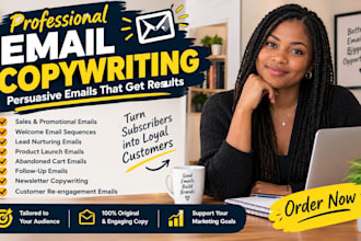 write persuasive sales emails,  sales email copy writing, campaign