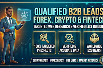 generate forex, recovery leads, coinbase, binance,  ico investors traders leads