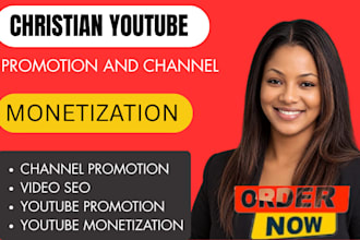 christian youtube video promotion, christian channel monetization