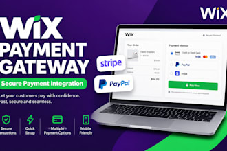 integrate a payment gateway into your wix website