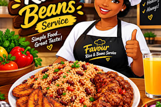 provide delicious rice and beans recipes and meal preparation services