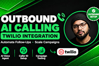 integrate your ai calling agent with twilio for outbound calls