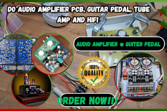 do audio amplifier pcb guitar pedal tube amp and hifi audio electronics