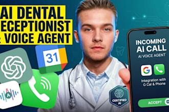 do healthcare ai chabot dental appointment voice agent medical receptionist app