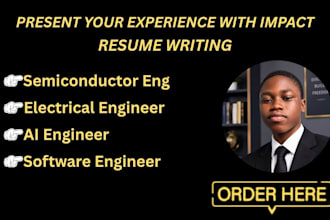 write engineering resumes, cvs, and cover letters