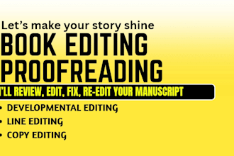 book editing, novel proofreading, children book editor, proofread fiction novel