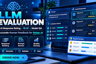 evaluate llm responses, rate ai outputs and provide rlhf feedback