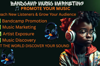promote your bandcamp music to get  artist exposure