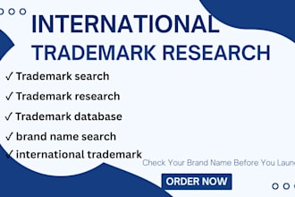 do trademark search and international trademark research
