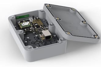 design custom pcb enclosures, housing electronics and iot housings in solidworks