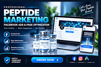 peptide ads peptide marketing facebook ads peptide google ads peptide website