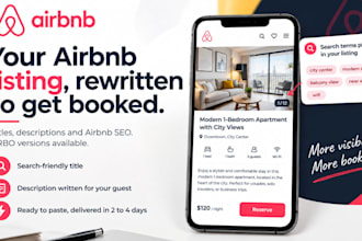optimize your airbnb listing title, description, and SEO