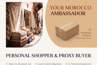 be your personal ambassador in morocco
