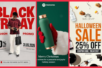 design cyber monday holidays black friday sale new year greetings graphics