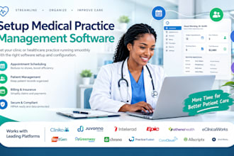 setup medical practice management software writeup cliniko juvonno intelerad