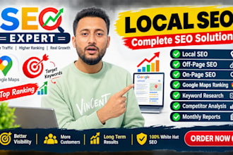 provide monthly local seo service to improve local