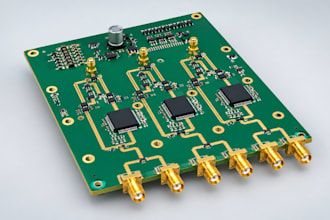design rf pcb, antenna pcb layouts for wireless iot pcb and simulation,