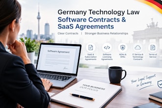 provide germany technology law, software contracts and saas agreements