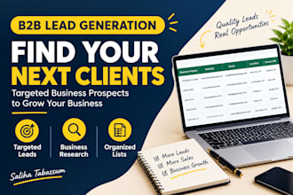 b2b lead generation and build targeted prospect lists