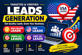 give you premium sweeps leads, USA leads, first hit leads, mega millions leads