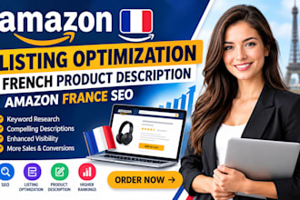 do amazon listing optimization, french product description, amazon france seo