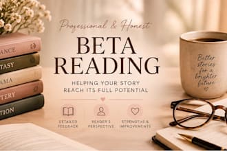 beta reading for romance and fiction manuscripts