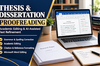 humanize ai text, proofread, and edit your thesis and dissertation