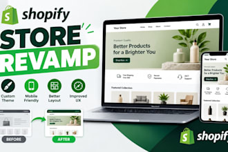 customize shopify homepage sections, layout and mobile design