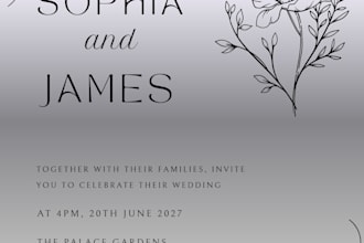 design custom invitation and event stationery in canva