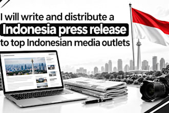 write and distribute your indonesia press release to top indonesian media outlet
