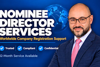 provide trusted nominee director services worldwide with company registration