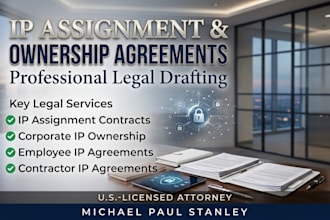 draft intellectual property assignment and ownership agreements