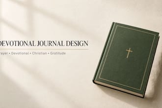 devotional journal, prayer journal and christian journal, daily devotion journal