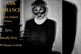 write dark romance, romantasy and spicy stories