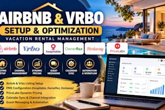 setup airbnb listing vrbo hospitable ownerrez pricelabs hostaway