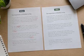 proofread and edit your english text for grammar and clarity