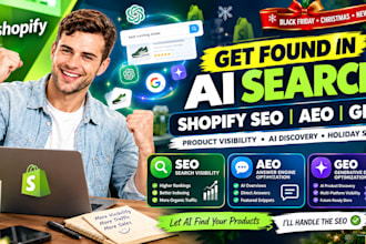 optimize shopify SEO, aeo, GEO and ai search visibility