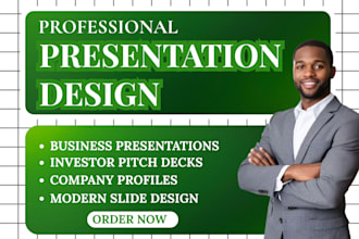 redesign, edit, format presentation in powerpoint or google slides
