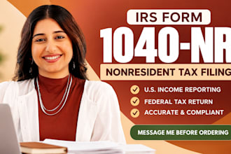 file irs form 1040nr tax returns for nonresident taxpayers
