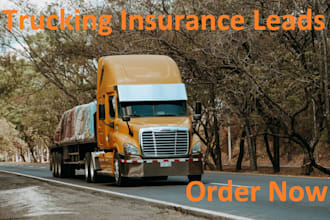 provide 1000 trucking insurance leads from fmcsa database