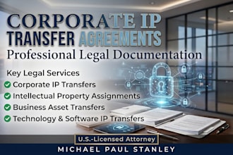 draft corporate intellectual property transfer agreements