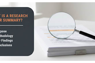 summarize scientific research papers and medical articles